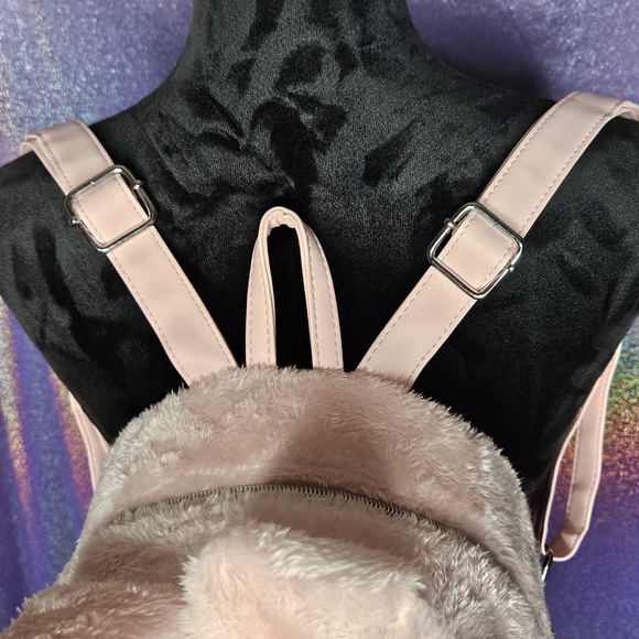 Sanrio My Melody Pink Plush Backpack